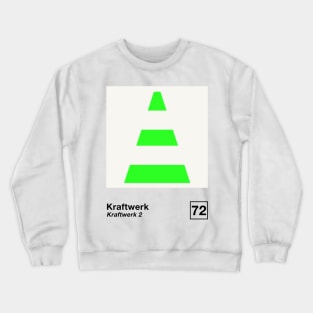 Kraftwerk / Minimalist Style Poster Artwork Design Crewneck Sweatshirt